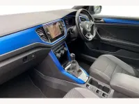 Used VW T-Roc Cabriolet R-line 150 HP (110 kW) 2021 Blue Cabriolet