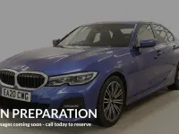 Used BMW 330 M Sport 258 HP (189 kW) 2020 Blue Sedan