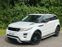 Used Land Rover Range Rover evoque Dynamic 190 HP (139 kW) 2013 White SUV