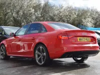 Used Audi A4 Black Edition 150 HP (110 kW) 2013 Red Sedan