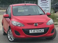 Used Mazda 2 84 HP (61 kW) 2012 Red Hatchback