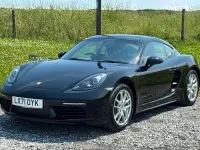 Used Porsche Cayman 2021 Black Coupe