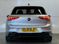 Used VW Golf VII R-line 150 HP (110 kW) 2021 Silver Hatchback