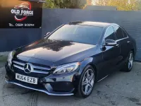 Used Mercedes C220 AMG Line Premium 170 HP (125 kW) 2014 Black Sedan