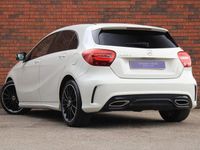 Used Mercedes A180 AMG line 2017 White Hatchback