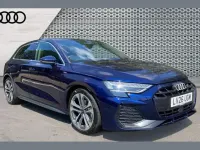 Used Audi A3 S-Line 150 HP (110 kW) 2026 Blue Hatchback