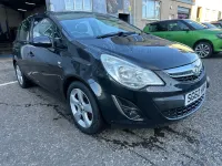 Used Vauxhall Corsa Active 2012 Black Hatchback