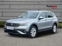 Gebraucht VW Tiguan Life 147 PS (108 kW) 2023 Silber SUV
