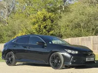 Begagnad Honda Civic SR 120 HK (88 kW) 2018 Svart Halvkombi