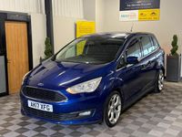 Used Ford Grand C-Max Zetec 125 HP (91 kW) 2017 Blue MPV