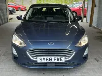 Used Ford Focus Titanium 123 HP (90 kW) 2018 Blue Hatchback