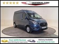 Used Ford Transit Custom Limited 170 HP (125 kW) 2021 Blue Van