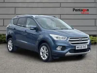 Used Ford Kuga Titanium 120 HP (88 kW) 2018 Blue SUV