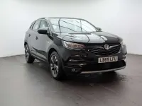 Used Vauxhall Grandland X Sport 130 HP (95 kW) 2019 Black SUV