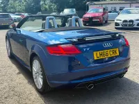 Used Audi TT Sport 230 HP (169 kW) 2017 Blue Coupe