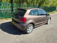Begagnad VW Polo Edition 2013 Brun Halvkombi