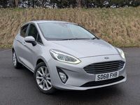 Used Ford Fiesta Titanium 100 HP (73 kW) 2018 Silver Hatchback