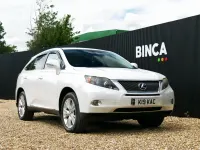 Used Lexus RX450h 2010 White SUV