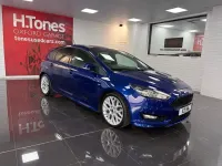 Used Ford Focus ST-Line 140 HP (102 kW) 2018 Blue Hatchback