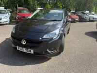 Used Vauxhall Corsa Edition 70 HP (51 kW) 2015 Black Hatchback