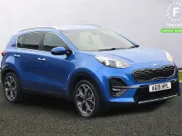Used Kia Sportage GT-Line 177 HP (130 kW) 2019 Blue SUV