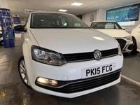 Used VW Polo Design 60 HP (44 kW) 2015 White Hatchback