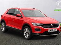 Used VW T-Roc SEL 150 HP (110 kW) 2021 Red SUV