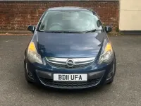 Used Vauxhall Corsa 2011 Blue Hatchback