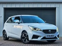 Used MG MG3 Exclusive 106 HP (77 kW) 2019 White Hatchback