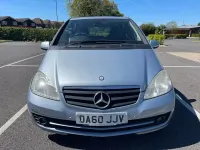 Used Mercedes A160 Classic 95 HP (69 kW) 2011 Blue Hatchback