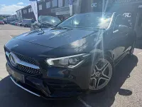 Used Mercedes CLA220 AMG line 190 HP (139 kW) 2019 Black Coupe