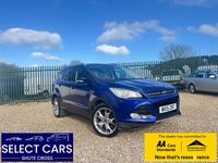 Begagnad Ford Kuga Titanium 180 HK (132 kW) 2015 Blå SUV