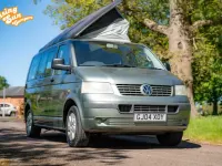Second-hand VW Transporter 104 CP (76 kW) 2004 Verde Van