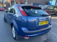 Used Ford Focus Ghia 2007 Blue Hatchback