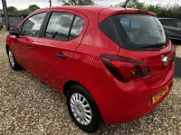 Used Vauxhall Corsa 70 HP (51 kW) 2015 Red Hatchback