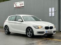 Used BMW 116 Sport Line 2013 White Hatchback