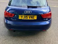 Używany Audi A1 116 KM (85 kW) 2015 Niebieski Hatchback