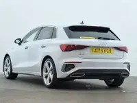 Used Audi A3 S-Line 150 HP (110 kW) 2024 White Hatchback