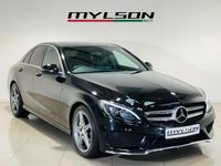 Used Mercedes C250 AMG line 204 HP (150 kW) 2016 Black Sedan