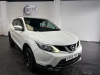 Used Nissan Qashqai N-TEC 110 HP (80 kW) 2015 White SUV