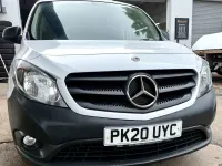 Used Mercedes Citan 109 94 HP (69 kW) 2020 White MPV