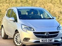 Used Vauxhall Corsa Excite 101 HP (74 kW) 2015 Silver Hatchback