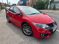 Begagnad Honda Civic SE Plus 120 HK (88 kW) 2016 Röd Halvkombi