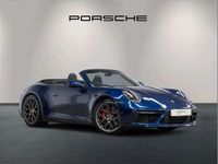 Used Porsche 911 444 HP (326 kW) 2019 Blue Cabriolet