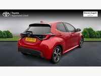 Used Toyota Yaris Hybrid Design 2024 Red Hatchback