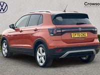 Used VW T-Cross SEL 2021 Orange SUV