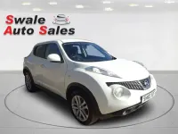 Used Nissan Juke Acenta Premium 2010 White SUV