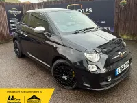 Used Abarth 500 135 HP (99 kW) 2014 Black Hatchback