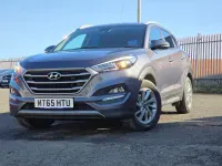 Used Hyundai Tucson SE 185 HP (136 kW) 2015 Grey SUV