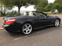 Used Mercedes SL350 2013 Obsidian black Cabriolet